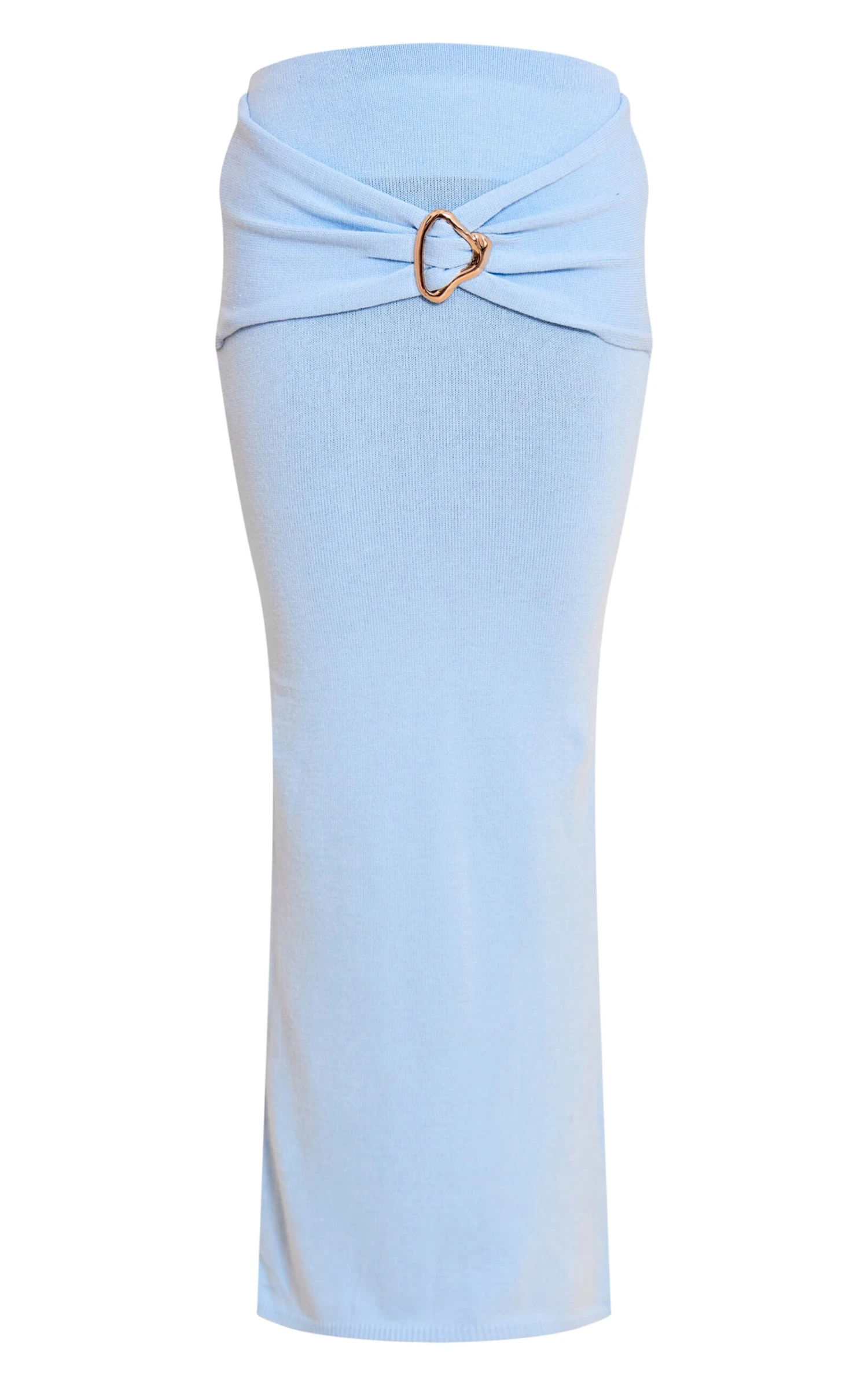 Prettylittlething Blue Trim Detail Maxi Skirt 5 Prettylittlething Blue Trim Detail Maxi Skirt - Image 5