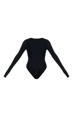 Prettylittlething Black Cotton Scoop Neck Long Sleeve Bodysuit 11 Prettylittlething Black Cotton Scoop Neck Long Sleeve Bodysuit -Pretty Little Thing Shop aee1a35807e267a0a8cd1f762caed649cf4a38a0 CNN7541 6 black cotton scoop neck long sleeve bodysuit