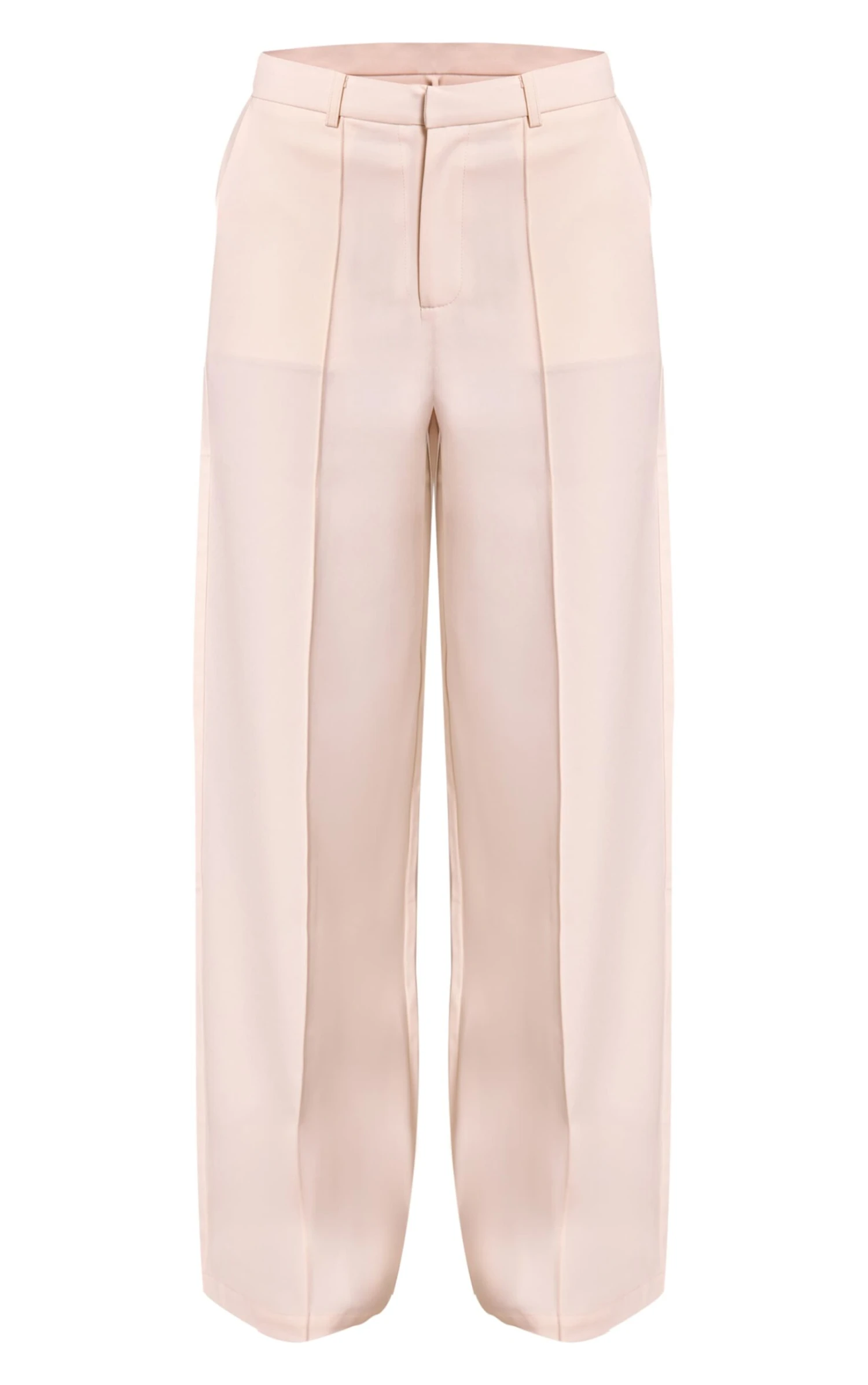 Cream Pintuck Tailored Pant 5 Cream Pintuck Tailored Pant - Image 5