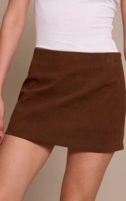 Prettylittlething Chocolate Faux Suede Croc Textured Mini Skirt -Pretty Little Thing Shop afadce6a21ed02f846c66513768176ac6a297d91 CNO6384 5 chocolate faux suede croc textured mini skirt