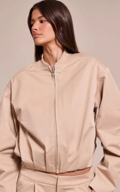 Stone Pleated Bomber Jacket -Pretty Little Thing Shop b047110768643dc9075c4c80e2a7989c8d77cfd8 CNO0629 4 stone pleated bomber jacket