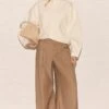 Prettylittlething Taupe Woven Double Pleat Wide Leg Pants -Pretty Little Thing Shop b04dc3afaddb162c9a9da5c8bc428a7e34c613fa CNL7372 1 taupe woven double pleat wide leg trousers