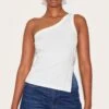 Prettylittlething Cream One Shoulder Long Vest Top -Pretty Little Thing Shop b0c6820ef5515a94bfb4607e17f629ad3bd72515 CNM3769 1 cream one shoulder long vest top