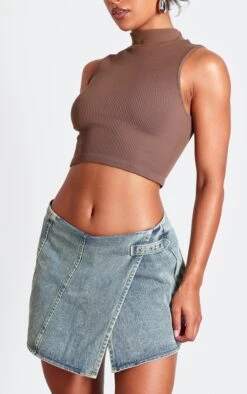 Vintage Wash Mid Rise Denim Wrap Over Mini Skirt 10 Vintage Wash Mid Rise Denim Wrap Over Mini Skirt -Pretty Little Thing Shop b0da58a285b343445871d6264078859300e6c70f cnc6398 5