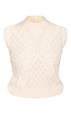 Prettylittlething Cream Textured Cable Knit Sweater Vest 9 Prettylittlething Cream Textured Cable Knit Sweater Vest -Pretty Little Thing Shop b1633ceb4ad0b9f02b7903fcdce27ed4b3b38bd6 cnk3600 5