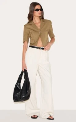 Prettylittlething Khaki Cropped Super Boxy Blazer 7 Prettylittlething Khaki Cropped Super Boxy Blazer -Pretty Little Thing Shop b2c0b5989068048cb0731357a19783fab9f22278 CNM5290 3 mocha cropped super boxy blazer