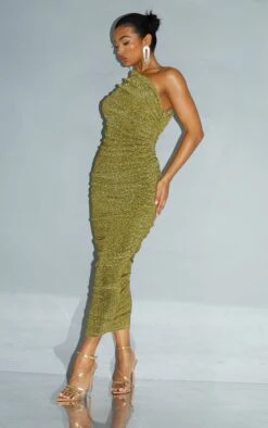 Prettylittlething Gold Glitter Plisse Ruched One Shoulder Midi Dress -Pretty Little Thing Shop b3e034dced3e5ecb6e2ca3ad1188a079f254b1cb cmu6109 4