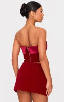 Prettylittlething Burgundy Velvet Satin Foldover Long Top -Pretty Little Thing Shop b4dfe1439d5b1bcbf224ea90de4bb5f79519b5c0 cnk9954 2