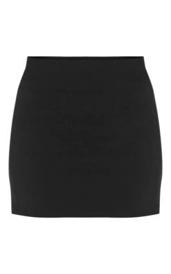 Prettylittlething Black Stretch Woven Basic High Rise Micro Mini Skirt -Pretty Little Thing Shop b506f2410986b16c1febea7f50d97a9ac3d074ec CMV8576 6 black stretch woven basic high rise micro mini skirt