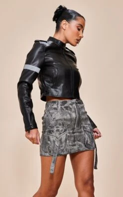 Prettylittlething Charcoal Grey Vintage Wash Cargo Micro Mini Skirt -Pretty Little Thing Shop b5fdaa4022164a9ec8a047e629b738b2d6ff5d83 cnd6574 4