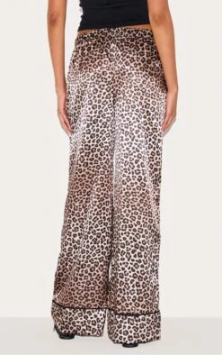 Prettylittlething Leopard Printed Satin Wide Leg Pants -Pretty Little Thing Shop b646e884b4184fddbb8748c10ab18968924563a6 CNJ1925 3 leopard printed satin wide leg trousers