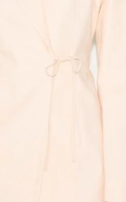 Prettylittlething Cream Linen Blend Tie Detail Blazer Dress 8 Prettylittlething Cream Linen Blend Tie Detail Blazer Dress -Pretty Little Thing Shop b6a8154ee1e004a7003dd1fbd055ae4294967be1 CNM7474 4 cream linen blend tie detail blazer dress