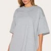 Prettylittlething Grey Jersey Oversized T-shirt -Pretty Little Thing Shop b74294ad8385096775aeb0320c9503252d1e9b1a CNL8716 1 grey jersey oversized t shirt