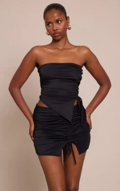 Prettylittlething Black Matte Touch Ruched Side Mini Skirt 9 Prettylittlething Black Matte Touch Ruched Side Mini Skirt -Pretty Little Thing Shop b837459d04a86859a7f38488d1c6786dec49358d CNO4549 4 black matte touch ruched side mini skirt