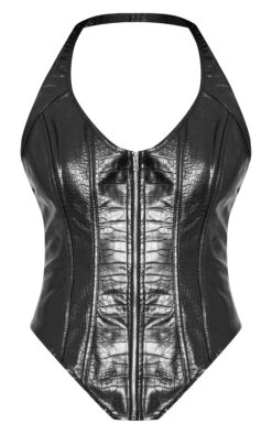 Prettylittlething Black Croc Faux Leather Boned Dip Hem Corset 9 Prettylittlething Black Croc Faux Leather Boned Dip Hem Corset -Pretty Little Thing Shop b8997536388228b7d18e8032b5b44af6933defc1 CNO4029 5 black croc faux leather boned dip hem corset
