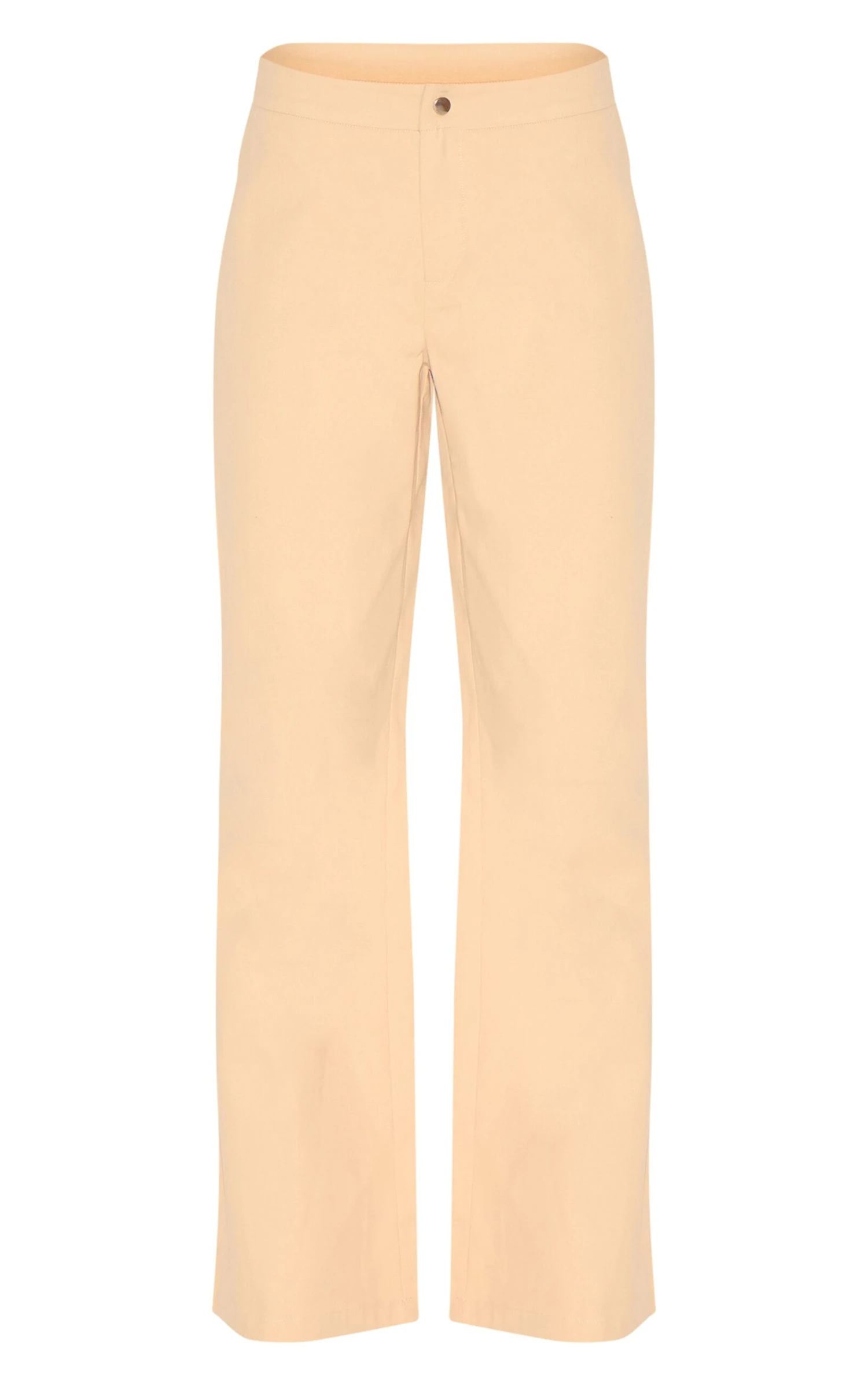 Prettylittlething Stone Twill Popper Detail Wide Leg Pants 5 Prettylittlething Stone Twill Popper Detail Wide Leg Pants - Image 5