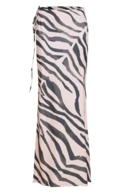 Prettylittlething Zebra Print Floaty Woven Tie Side Low Rise Maxi Skirt -Pretty Little Thing Shop b99bda84cca9ae441179e136a8d8d41244bfcdf1 CNM7623 5 zebra print floaty woven tie side low rise maxi skirt