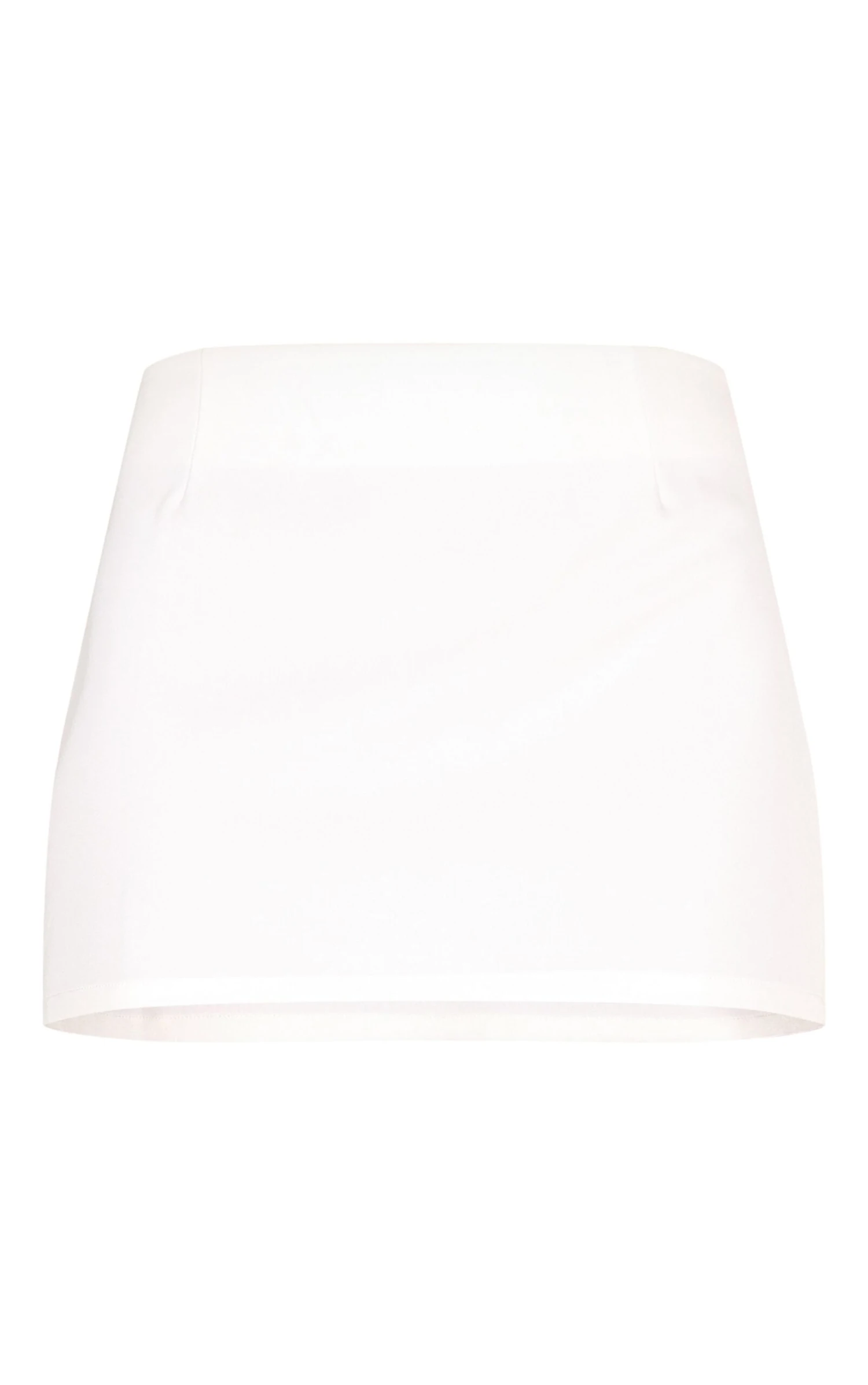 Prettylittlething White Woven Mid Rise Mini Skirt 6 Prettylittlething White Woven Mid Rise Mini Skirt - Image 6