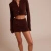 Prettylittlething Dark Brown Lace Mid Rise Mini Skirt -Pretty Little Thing Shop bc12f71ef4ac79f28f52fd244b247a4e12d23d4f CNO6349 1 dark brown lace mid rise mini skirt