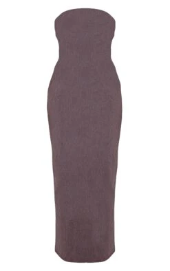 Prettylittlething Chocolate Stretch Woven Bandeau Column Maxi Dress -Pretty Little Thing Shop bd05094f4517e3c151bbd1f5f61252e048ab9ddc CNN4545 5 chocolate stretch woven bandeau column maxi dress