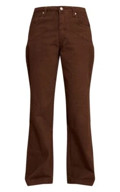 Prettylittlething Chocolate Western Seam Detail Jeans -Pretty Little Thing Shop bd758692c2c5a6c601b19aa68bb446b397bdc3b8 CNN2897 5 chocolate western seam detail jeans