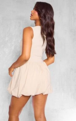 Prettylittlething Stone Stretch Woven Belted Puffball Mini Dress -Pretty Little Thing Shop bd9743db2ab18e1e1ae4ab50e99e7ef48835c9f3 cnj8878 2