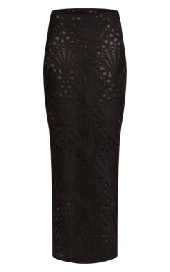 Black Textured Floral Lace Maxi Skirt 9 Black Textured Floral Lace Maxi Skirt -Pretty Little Thing Shop be05c6091bfce88398a1d7a5716438c1de0c1783 CNO0830 5 black textured floral lace maxi skirt