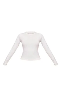 Prettylittlething Oatmeal Soft Knit Long Sleeve Basic Top -Pretty Little Thing Shop be831a6393f844d5d9ec6006ccc746cdd7d91247 cnj1300 5