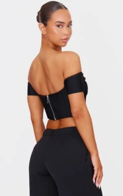 Prettylittlething Black Bandage Dip Hem Bust Cup Bardot Corset -Pretty Little Thing Shop bf39b377b4e166e6b71069d2b735d67024687a18 cng4024 2