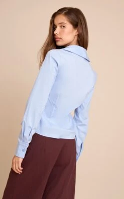 Prettylittlething Sky Blue Fitted Long Sleeve Shirt -Pretty Little Thing Shop bf91a19dec31adc483815bc951c2df5ecca299e0 CNN0893 2 sky blue fitted long sleeve shirt