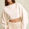 Prettylittlething Cream Lightweight Woven Balloon Sleeve Crop Top 11 Prettylittlething Cream Lightweight Woven Balloon Sleeve Crop Top -Pretty Little Thing Shop c002f09f84da81083c5964763bcb1ddf961bf4bc CNN0274 1 cream lightweight woven balloon sleeve crop top