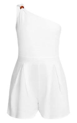Prettylittlething White Linen Look Bead Detail One Shoulder Romper 9 Prettylittlething White Linen Look Bead Detail One Shoulder Romper -Pretty Little Thing Shop c006105a8490b30cf101eb80de42d0b7f471b695 CNN1675 5 white linen look bead detail one shoulder playsuit