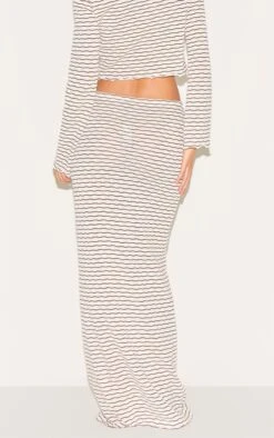 Prettylittlething Chocolate Brown Textured Striped Mid Rise Maxi Skirt -Pretty Little Thing Shop c0961bc1cd699f7f4fac76587f3d39903e30e0d7 CNM7407 3 chocolate brown textured striped mid rise maxi skirt