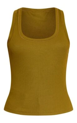 Olive Soft Rib Scoop Neck Vest Top 9 Olive Soft Rib Scoop Neck Vest Top -Pretty Little Thing Shop c0c53163083a4037e7eb7783aa27d76058cfa47d CNO2431 5 olive soft rib scoop neck vest top