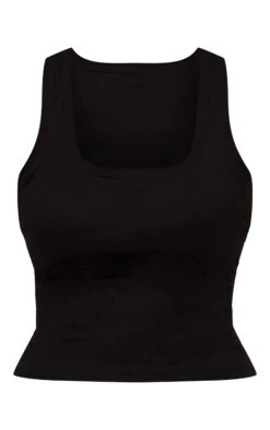 Prettylittlething Black Soft Rib Scoop Neck Vest Top -Pretty Little Thing Shop c0c6c7b06ac3e0a8abdc78868c8288ce0598787f CNM9841 5 black soft rib scoop neck vest top