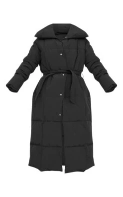 Prettylittlething Black Oversized Square Quilted Maxi Puffer Coat -Pretty Little Thing Shop c100487254e50d2312e8b433788b810e46bf036c cnf7615 5