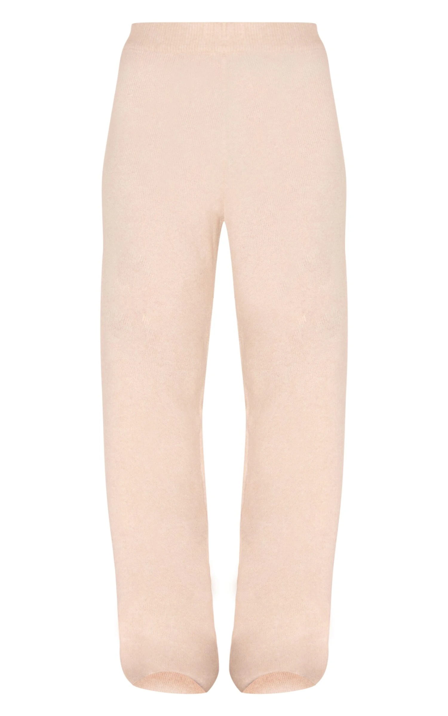 Prettylittlething Oatmeal Soft Knit Wide Leg Pants 5 Prettylittlething Oatmeal Soft Knit Wide Leg Pants - Image 5