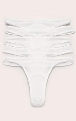 Prettylittlething White Mesh Pack Of 5 Basic Thongs 7 Prettylittlething White Mesh Pack Of 5 Basic Thongs -Pretty Little Thing Shop c1988fa579cfbf47c4022c4c1910bb810ee7c2e9 CNL3108 1 white mesh pack of 5 basic thongs