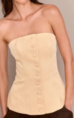 Prettylittlething Butter Yellow Woven Structured Bandeau Vest 8 Prettylittlething Butter Yellow Woven Structured Bandeau Vest -Pretty Little Thing Shop c2b57614ab3c4dc2a7ff4763b853b0c628bf1665 CNN0881 4 butter yellow woven structured bandeau waistcoat