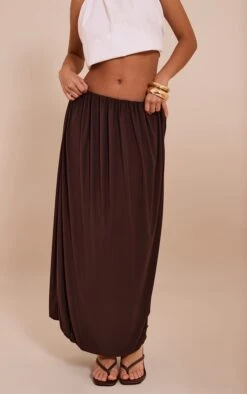 Prettylittlething Chocolate Double Slinky Bubble Hem Midaxi Skirt 6 Prettylittlething Chocolate Double Slinky Bubble Hem Midaxi Skirt -Pretty Little Thing Shop c3dd4293f7a2b4fbfb951b2e547bd91b461bbee0 CNN5291 1 chocolate double slinky bubble hem midi skirt