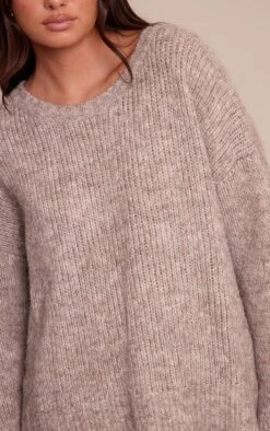 Taupe Rib Detail Oversized Sweater 8 Taupe Rib Detail Oversized Sweater -Pretty Little Thing Shop c52940129fa72cef4b0e07671e0f3135af82d503 CNN9678 4 taupe rib detail oversized jumper