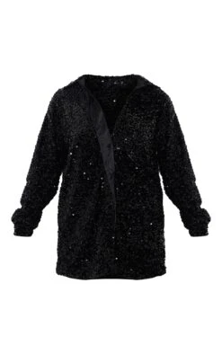 Prettylittlething Black Velvet Sequin Oversized Shirt Dress 9 Prettylittlething Black Velvet Sequin Oversized Shirt Dress -Pretty Little Thing Shop c54dc28913d1897aed23326afd8818e28865ee78 cnb5124 5