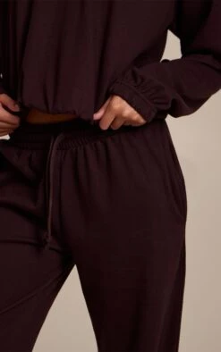 Dark Brown Drawstring Soft Touch Pants -Pretty Little Thing Shop c7552270e48dd0ddab815d3348489e08b1e5cb01 CNO2315 4 dark brown drawstring soft touch trouser