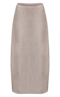 Prettylittlething Sand Marl Soft Knit Maxi Skirt -Pretty Little Thing Shop c76a80b5aa15e7e70e9b22cdb4fa3bb19815f08e CNO5400 5 sand marl soft knit maxi skirt