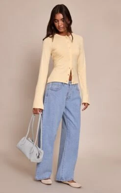 Prettylittlething Butter Cream Button Through Fine Knit Cardigan -Pretty Little Thing Shop c8fbcaaa06f9ca140945bb1ae6f5564f312cf534 CNN6351 3 butter cream button through fine knit cardigan