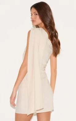 Prettylittlething Almond Woven Drape Shoulder Mini Dress -Pretty Little Thing Shop caf4418a5f55d22639d1bfdaddf58b44b6b0a74d CNL9053 2 almond woven drape shoulder mini dress