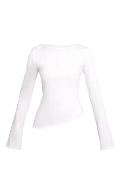 Prettylittlething White Cotton Asymmetric Hem Flared Long Sleeve Top 9 Prettylittlething White Cotton Asymmetric Hem Flared Long Sleeve Top -Pretty Little Thing Shop cb813b778e0252e71fe40ae74964182cdd121c5c CNO7509 5 white cotton asymmetric hem flared long sleeve top