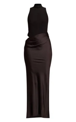 Prettylittlething Black Mesh Racer Satin Skirt Maxi Dress -Pretty Little Thing Shop cb8a1f145c04940be29e6c25e3d06459dc72964b CNO5617 5 black mesh racer satin skirt maxi dress