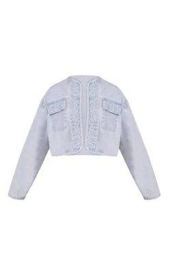 Prettylittlething Light Blue Curved Hem Cropped Denim Jacket -Pretty Little Thing Shop ccb8707e7c062a95606fe1c0283c428636f2dd9a CNN2920 5 light blue curved hem cropped denim jacket