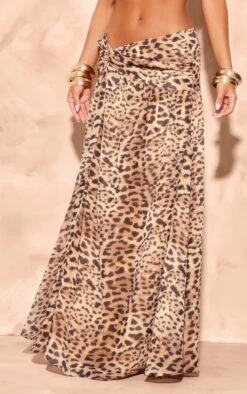 Prettylittlething Leopard Print Twist Front Thigh Split Maxi Skirt -Pretty Little Thing Shop cccac10b5593646adf841a6d9c8c0795cbd656c5 cni8137 2
